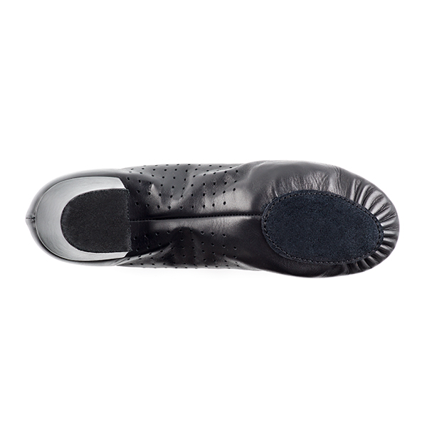 Paoul: мужские латина каблук 40-50 мм  [ROLL] (Чёрн.кожа) р.39-46 вкл.1/2