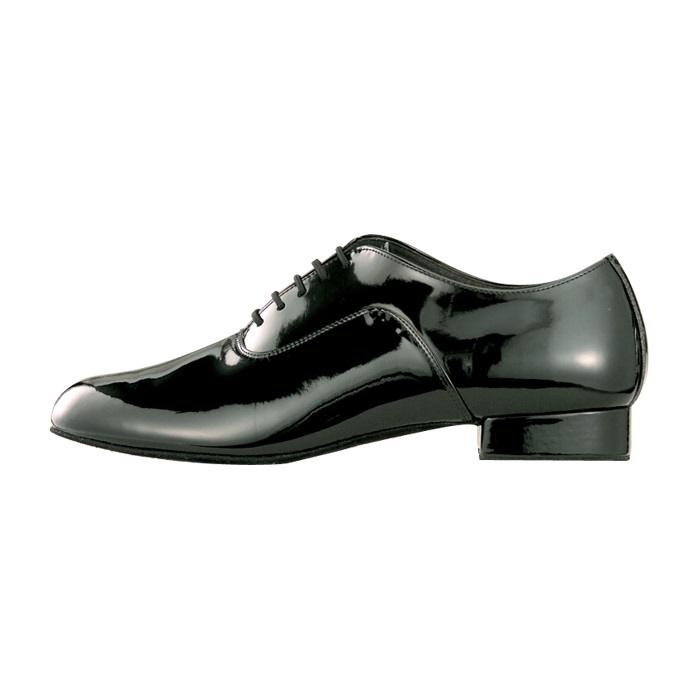 Kentdance: мужские стандарт каблук 2,5 см для уз.стопы  [Custom Soft] (Enamel S) р.4-10 вкл. 1/2