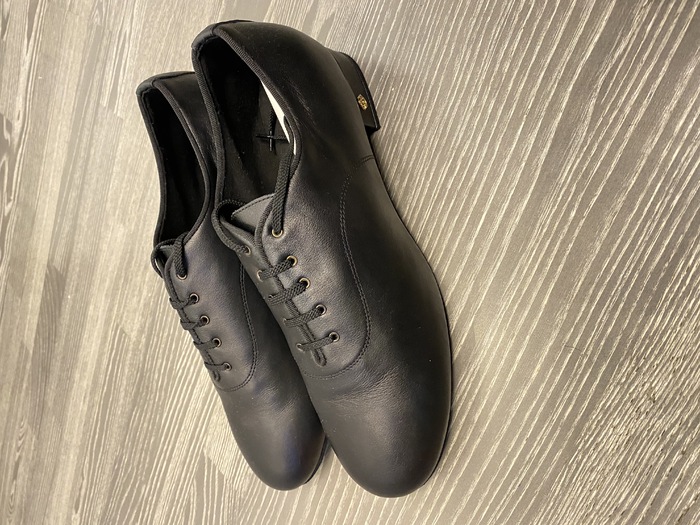 Dance Naturals: мужские стандарт каблук 25 мм  [11] (чёрная натуральная кожа) р.43,5