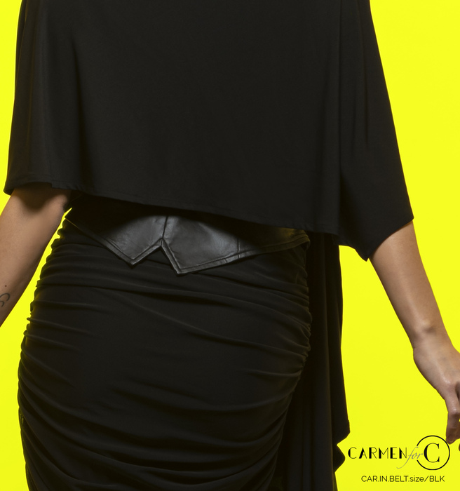 CHRISANNE: женская танцевальная одежда пояс  [INGRID] (Чёрный) р.S/M, M/L