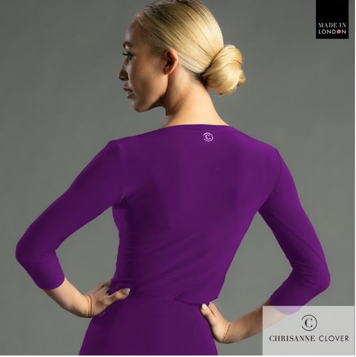 CHRISANNE: женская танцевальная одежда топ  [ETERNITY 25] (Hot Magenta) р.XS, S, M, L, XL