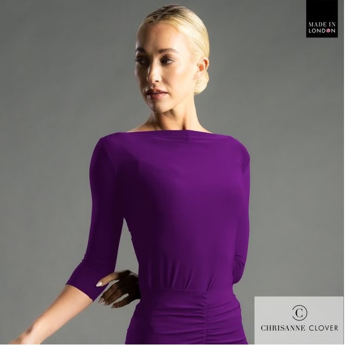 CHRISANNE: женская танцевальная одежда топ  [ETERNITY 25] (Hot Magenta) р.XS, S, M, L, XL