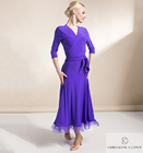 CHRISANNE: женская танцевальная одежда топ  [HEAVENLY] (Purple Rain) р.S, M, L