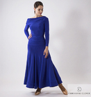 CHRISANNE: женская танцевальная одежда топ  [OPULENCE] (Blueberry) р.S, M, L
