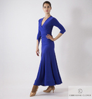 CHRISANNE: женская танцевальная одежда топ  [HEAVENLY] (Blueberry) р.S, M, L