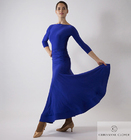 CHRISANNE: женская танцевальная одежда юбка для стандарта  [EMPRESS] (Blueberry) р.S, M, L
