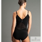 CHRISANNE: женская танцевальная одежда купальник  [MAYA] (Чёрный) р.XS,S, M, L