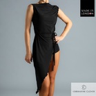 CHRISANNE: женская танцевальная одежда топ  [HAPPER] (Чёрн.) р.XS,S,M,L,XL