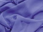 CHRISANNE: ткани   [LUXURY Жоржет] (Ultra Violet) 112 см