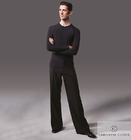 CHRISANNE: мужская танцевальная одежда   [брюки для латины] (Черн.) р. 28-38