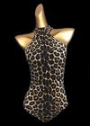 Supadance: женская танцевальная одежда   [Боди Halter] (Leopard) р.S, M, L